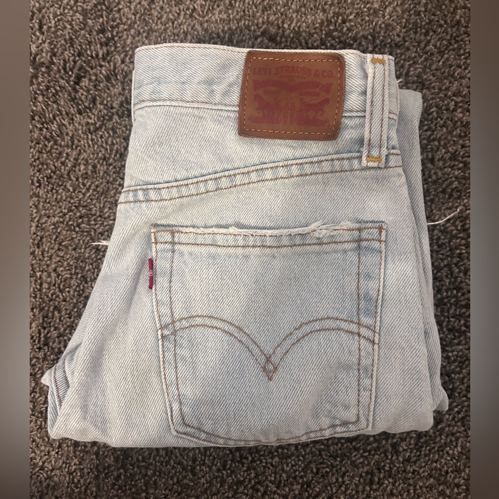 Levi's Sky Blue Denim Jeans